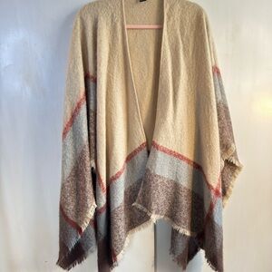 Fraas Beige Red and Blue Wrap